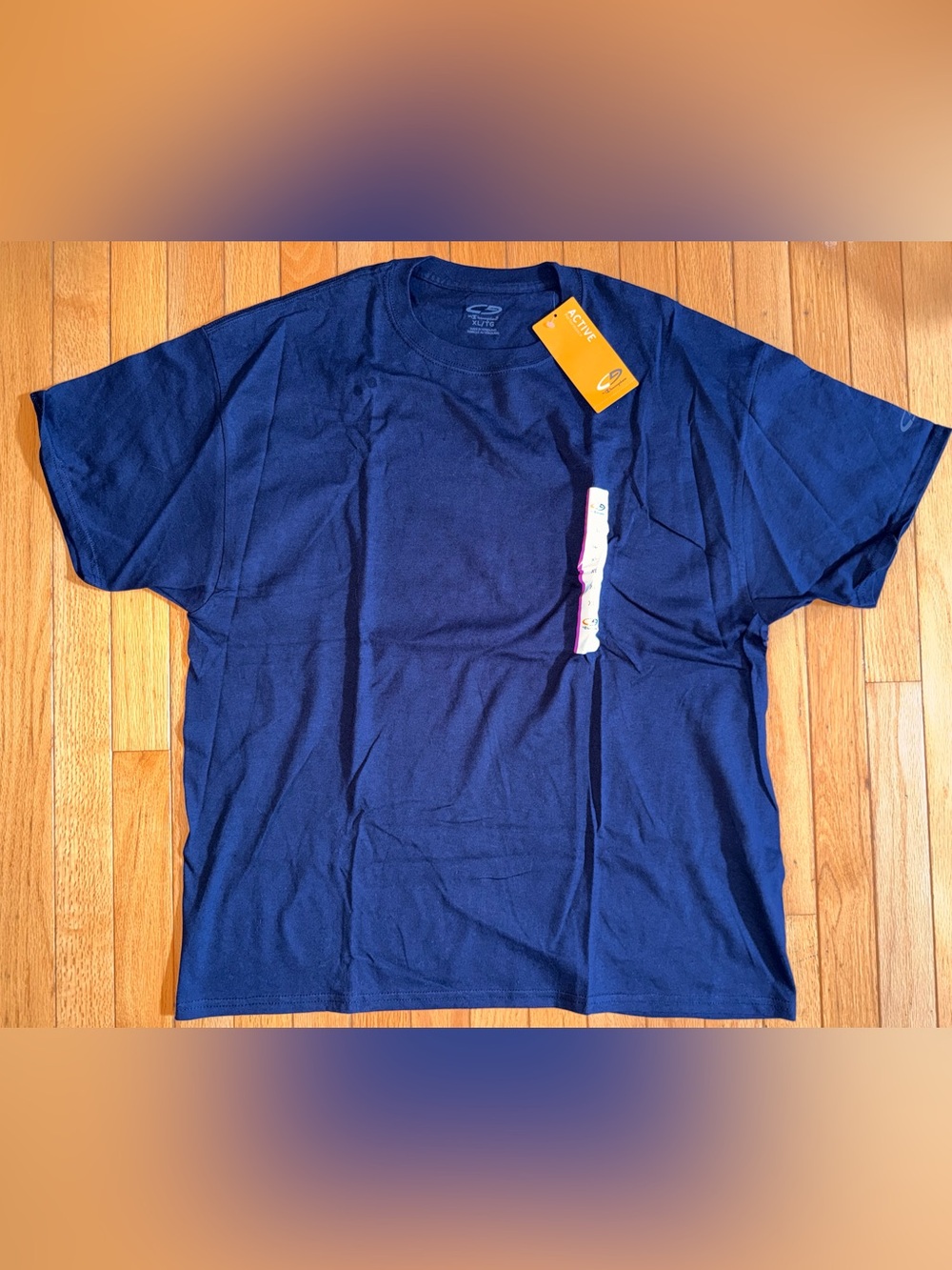 New NWT Men’s C9 by Champion navy blue cotton polyester tshirt size XL